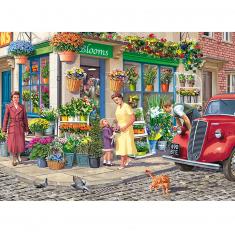 1000 pieces puzzle: the florist