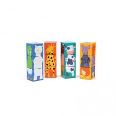 Cubes par 12 : Animaux couleurs