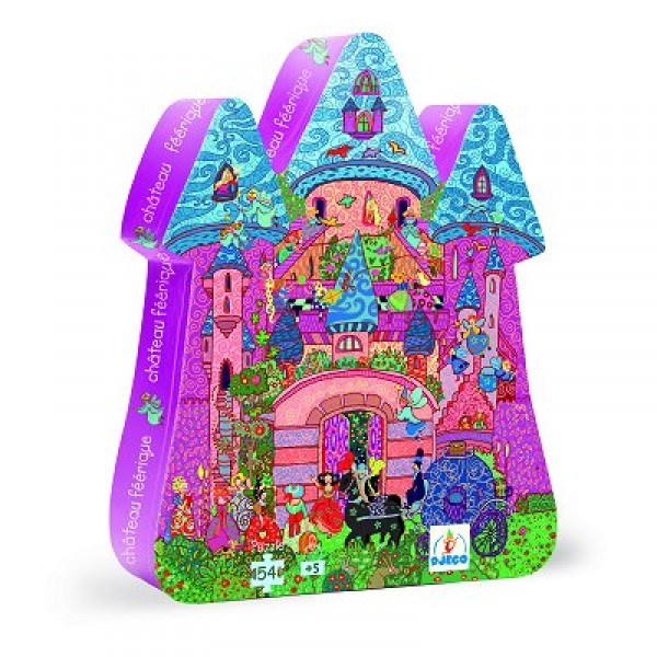 Djeco Castle Silhouettes Puzzle  - Djeco-DJ07246