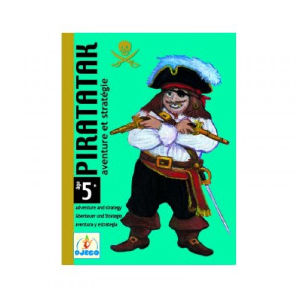 Abenteuer- und Strategiespiel Piratatak - Djeco-DJ05113