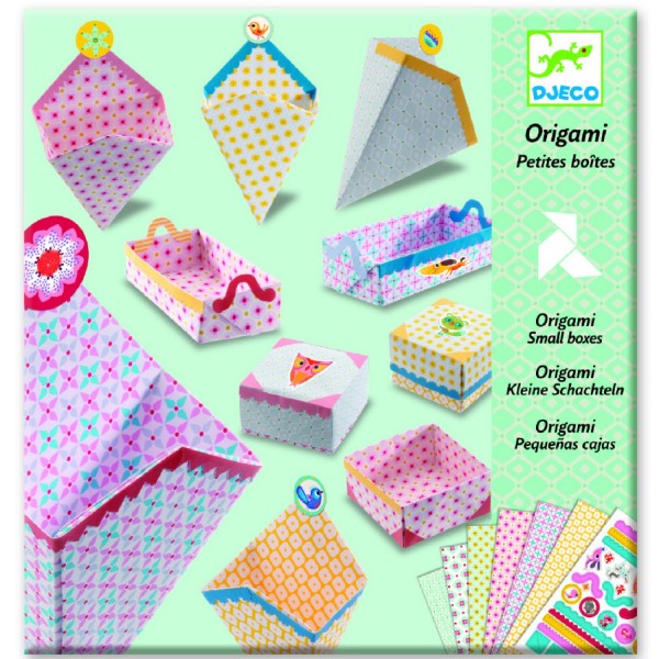 Cajas pequeñas de origami - Djeco-DJ08774