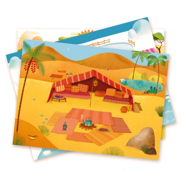 Decalcos - Savane, désert & Pôle Nord - En Pagaille
