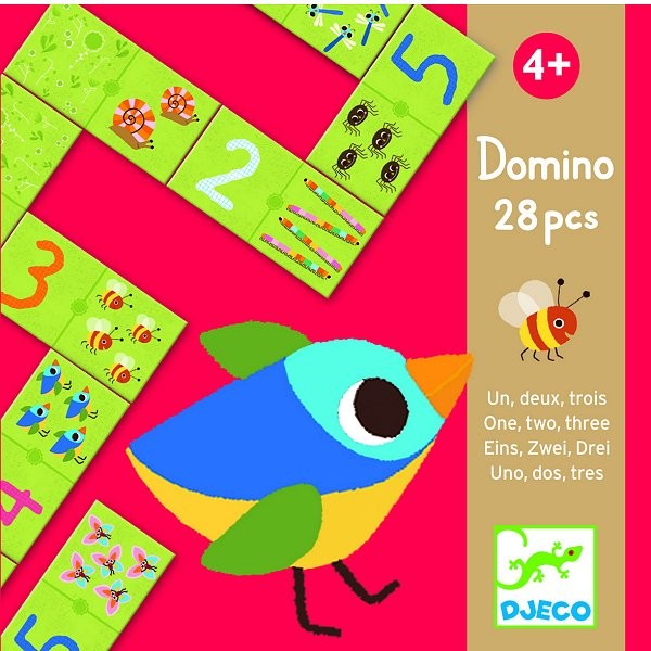 Domino : Un, deux, trois - Djeco-DJ08168