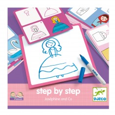 Drawings step by step: Joséphine & Co
