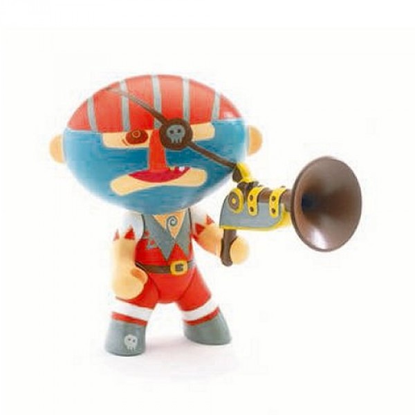 Figurine Arty Toys Les pirates : Barbazur - Djeco-06811