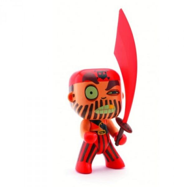 Figurine Arty Toys Les pirates : Captain Red - Djeco-DJ06800
