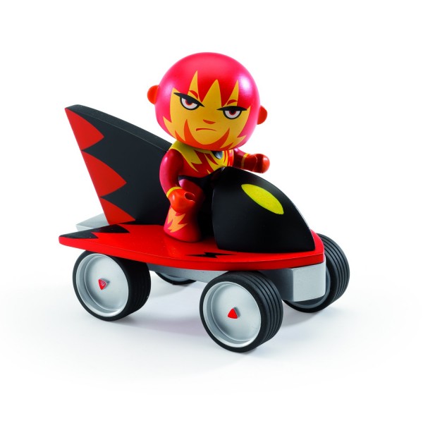 Figurine Arty Toys Les super héros : Firebird et Ze jet - Djeco-DJ06935