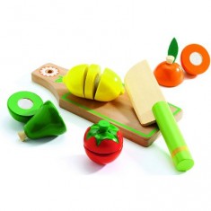Fruits and vegetables to cut