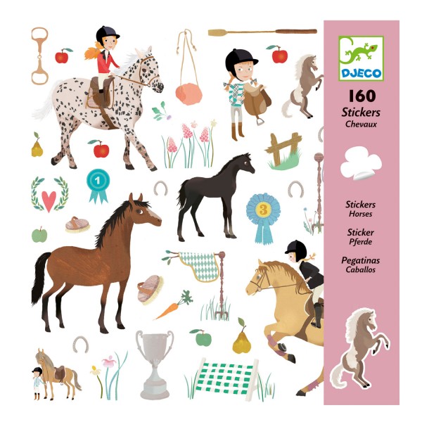 Horse Stickers - Djeco-DJ08881