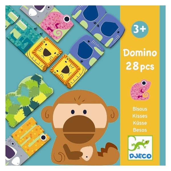 Jeu de Domino Bisous - Djeco-DJ08108