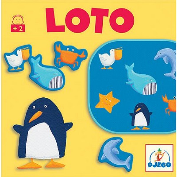 Loto animaux couleurs - Djeco-08122