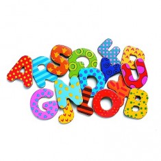 Magnetic fancy letters