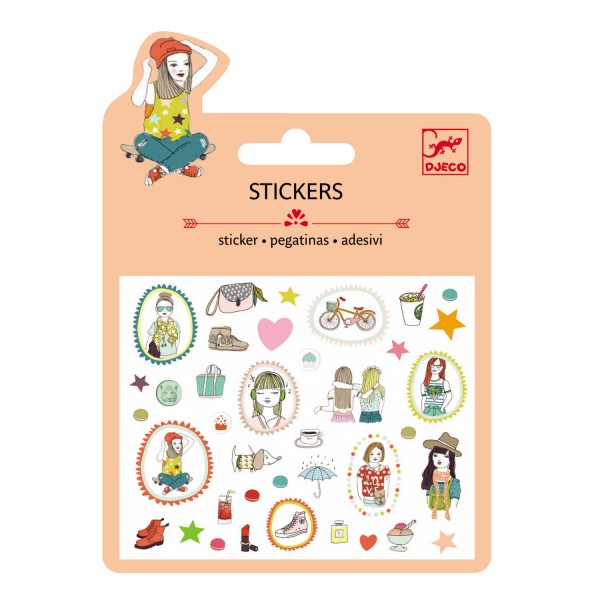 Mini-stickers : Mode - Djeco-DJ09779