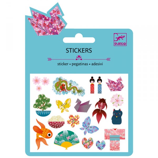 Mini stickers : Motifs japonais - Djeco-DJ09760