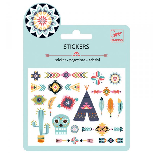 Mini stickers : Western style - Djeco-DJ09766