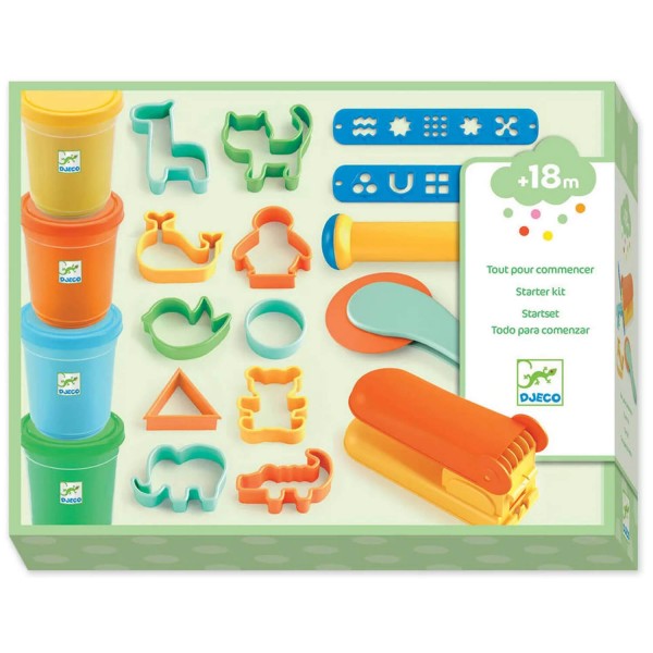 Modeling clay box: Everything to get started - Djeco-DJ09020