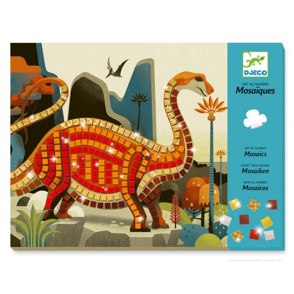 Mosaike: Dinosaurier - Djeco-DJ08899