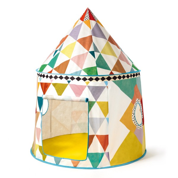 Multicolored cabin - Djeco-DD04490