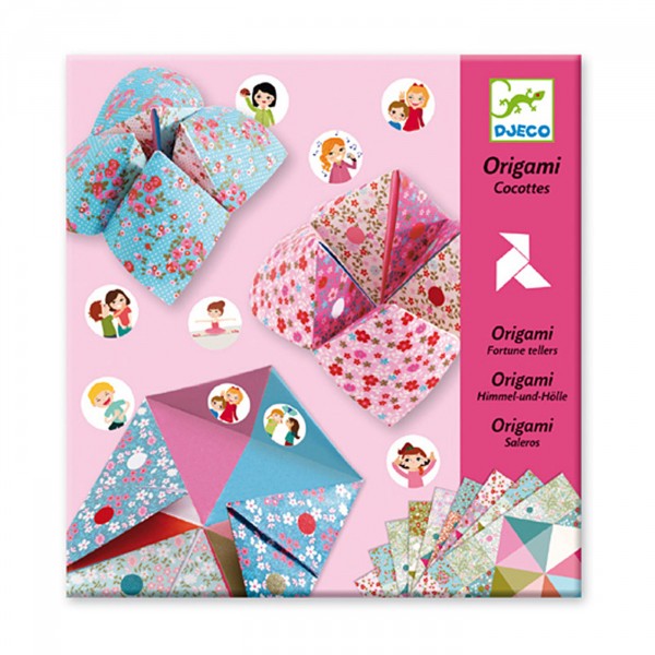 Origami: Cocottes de alquiler - Djeco-DJ08773