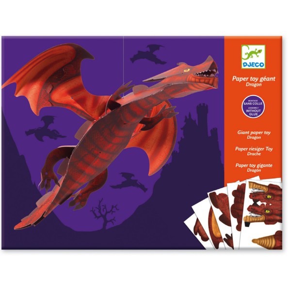 Paper Toy : Dagon géant - Djeco-DJ09677
