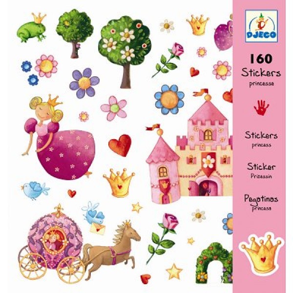 Princess Marguerite Stickers - Djeco-DJ08830