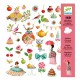 Miniature Princess Tea Stickers