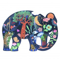 Puzz'Art 150 piece puzzle: Elephant