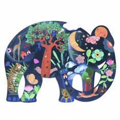 Puzzle Puzz'Art 150 pièces : Eléphant