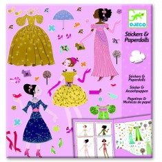 Stickers and Paper dolls: Dresses of the 4 seasons