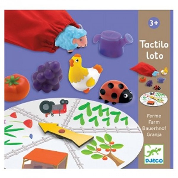 Tactilo Loto Farm - Djeco-DJ08135