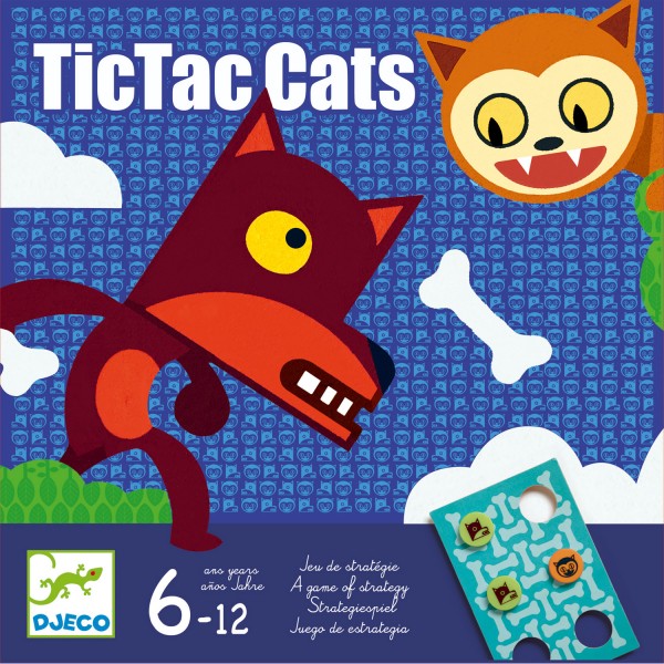 TicTac Cats - Djeco-DJ08449