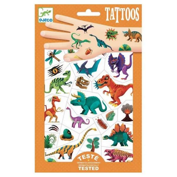 Tatuajes: Club de dinosaurios - Djeco-DJ09598