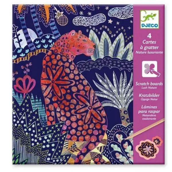 Scratch cards: Lush nature - Djeco-DJ09728