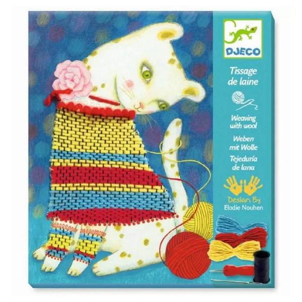 Coffret tissage de laine : Pull et pelotes - Djeco-DJ09833