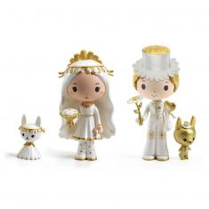 Figurines Tinyly : Marguerite et Leopold