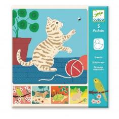 Pochoirs : Petits compagnons