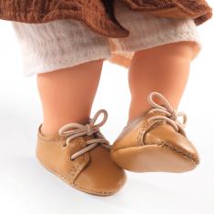 Vêtement pour poupée Poméa : Chaussures marron