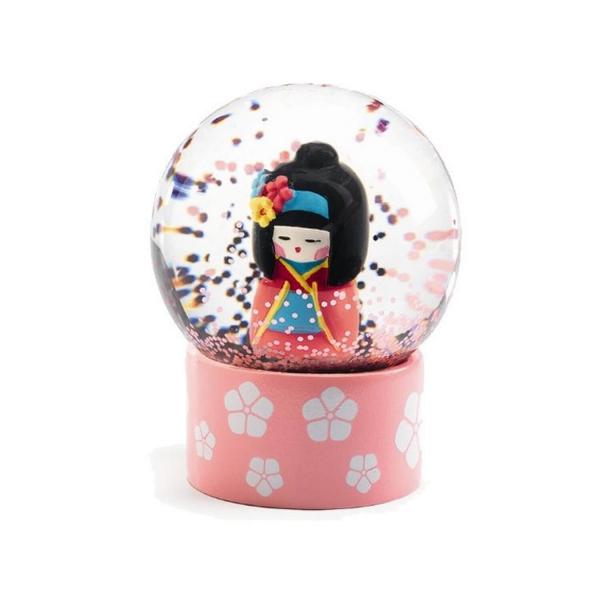 Globo de nieve: Qué lindo: Kokeshi - Djeco-DD03440-KOKESHI