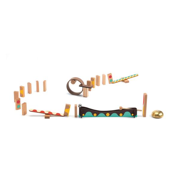 Construction game: Action-reaction: Zig & Go: 25 pieces - Djeco-DJ05642