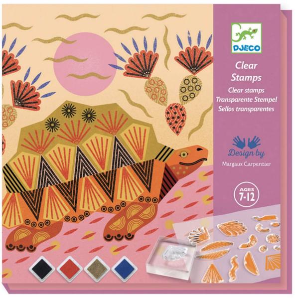 Stamps: Patterns and coats - Djeco-DJ08966