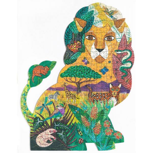 Puzzle 350 pièces : Lion - Djeco-DJ07660