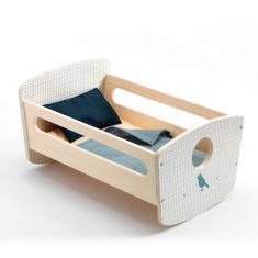 Doll accessory: Blue Night rocking bed