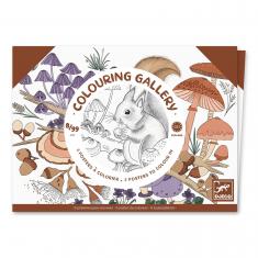 Posters à colorier : Colouring Gallery : Naturaliste  