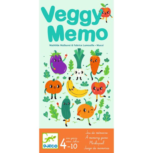 Memo-Spiel: Veggy Memo - Djeco-DJ08528