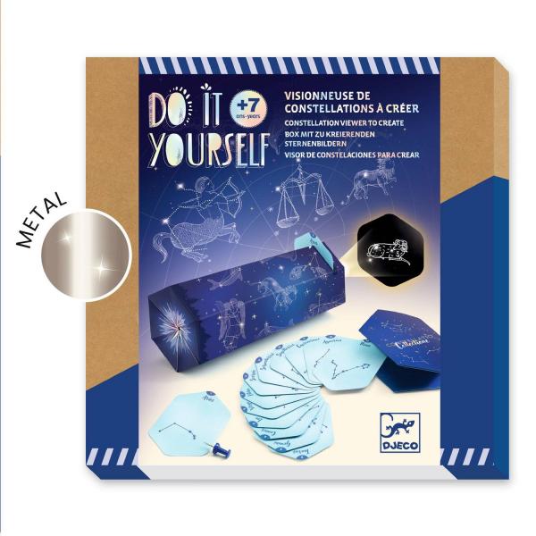 Kit visionneuse de constellations à créer : Constellations - Djeco-DJ07985