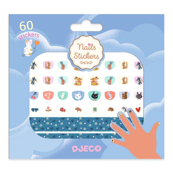 Stickers pour ongles : Mimi  - Djeco-DJ09242