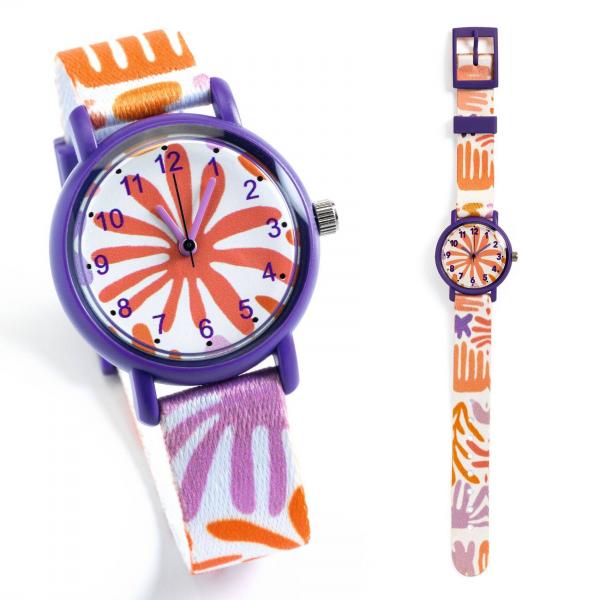 reloj: hoja - Djeco-DD00433