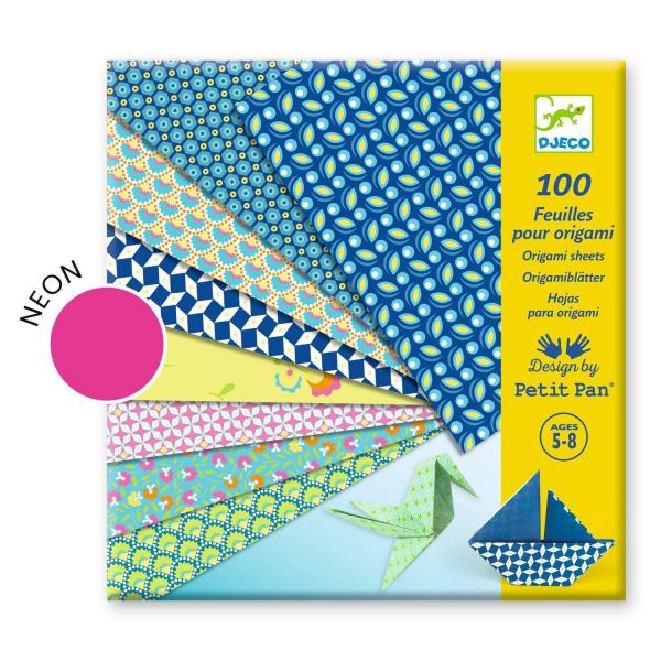 Kit feuilles pour origami : Natsu  - Djeco-DJ09304