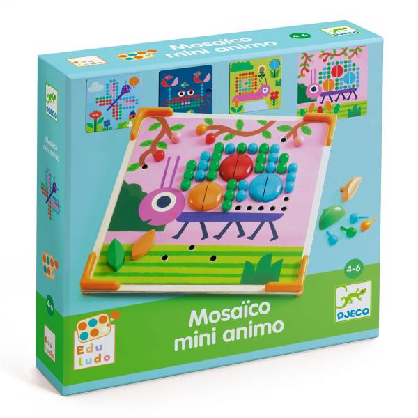 JEUX  EDUCATIFS : Mosaïco Mini Animo   - Djeco-DJ08239
