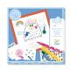 Miniature Coloring and stickers box: Little monsters